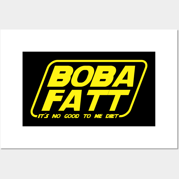 Boba Fatt Wall Art by ZombieNinjas